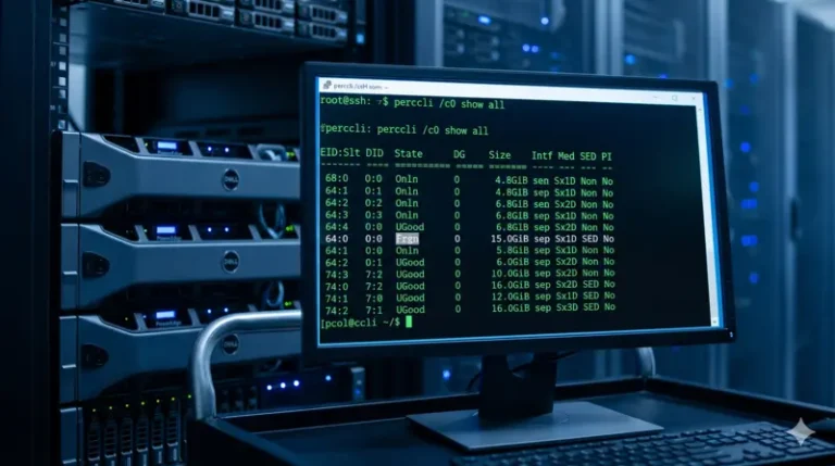 Dell PERC RAID kontroller „Foreign” státusza: mit jelent és hogyan oldd meg?